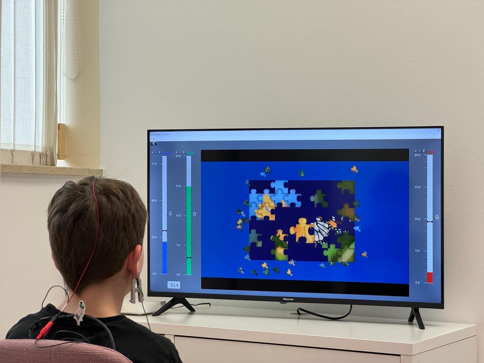 Neurofeedback djeca — trening